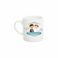 Mug Tintero  Para Sublimacion Blanco